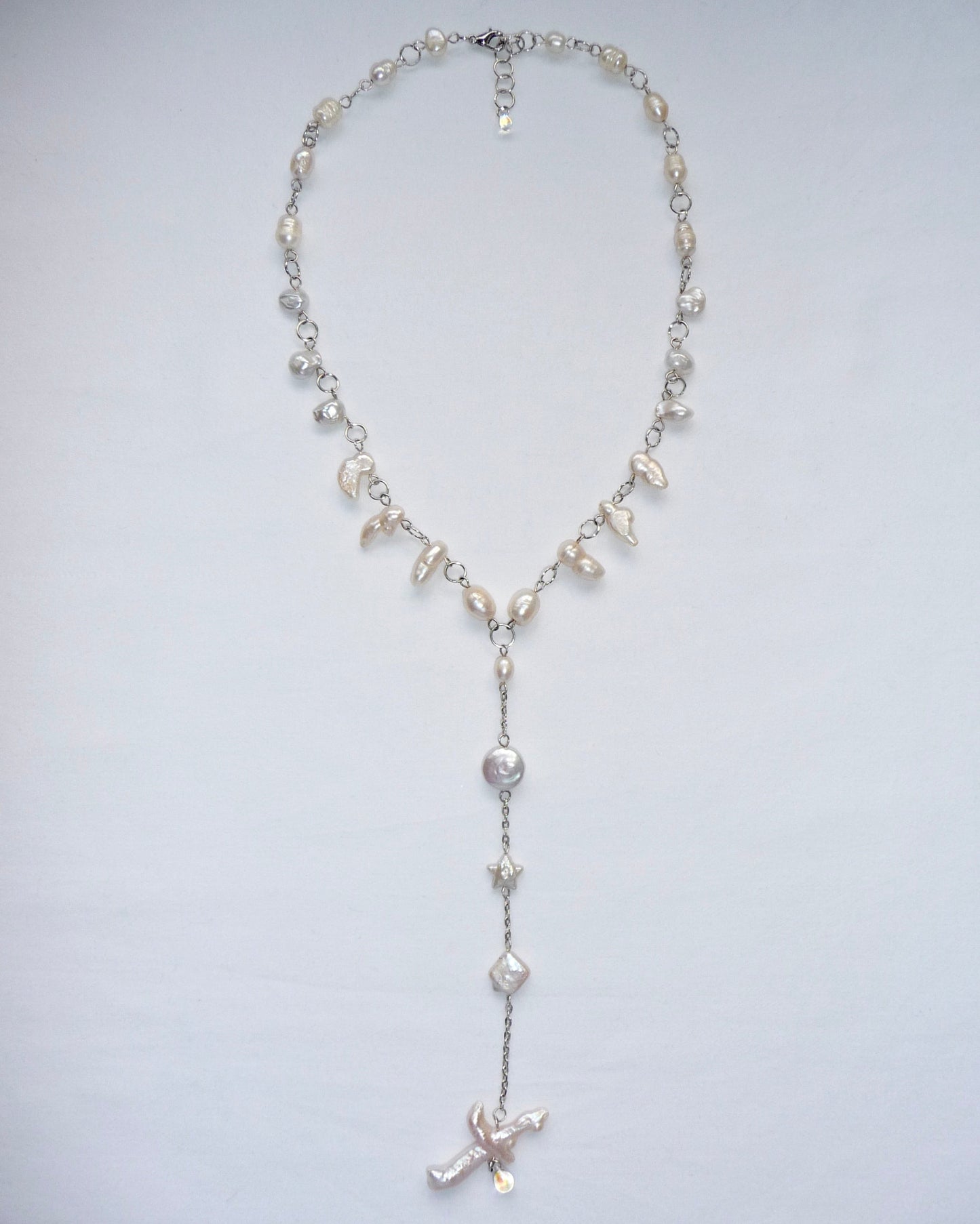 "Shards" Rosary Necklace