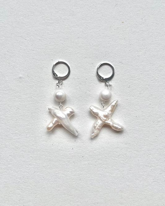 "Crossed" Earrings
