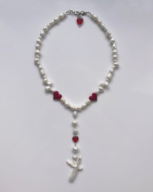 "Deep Love" Rosary Necklace