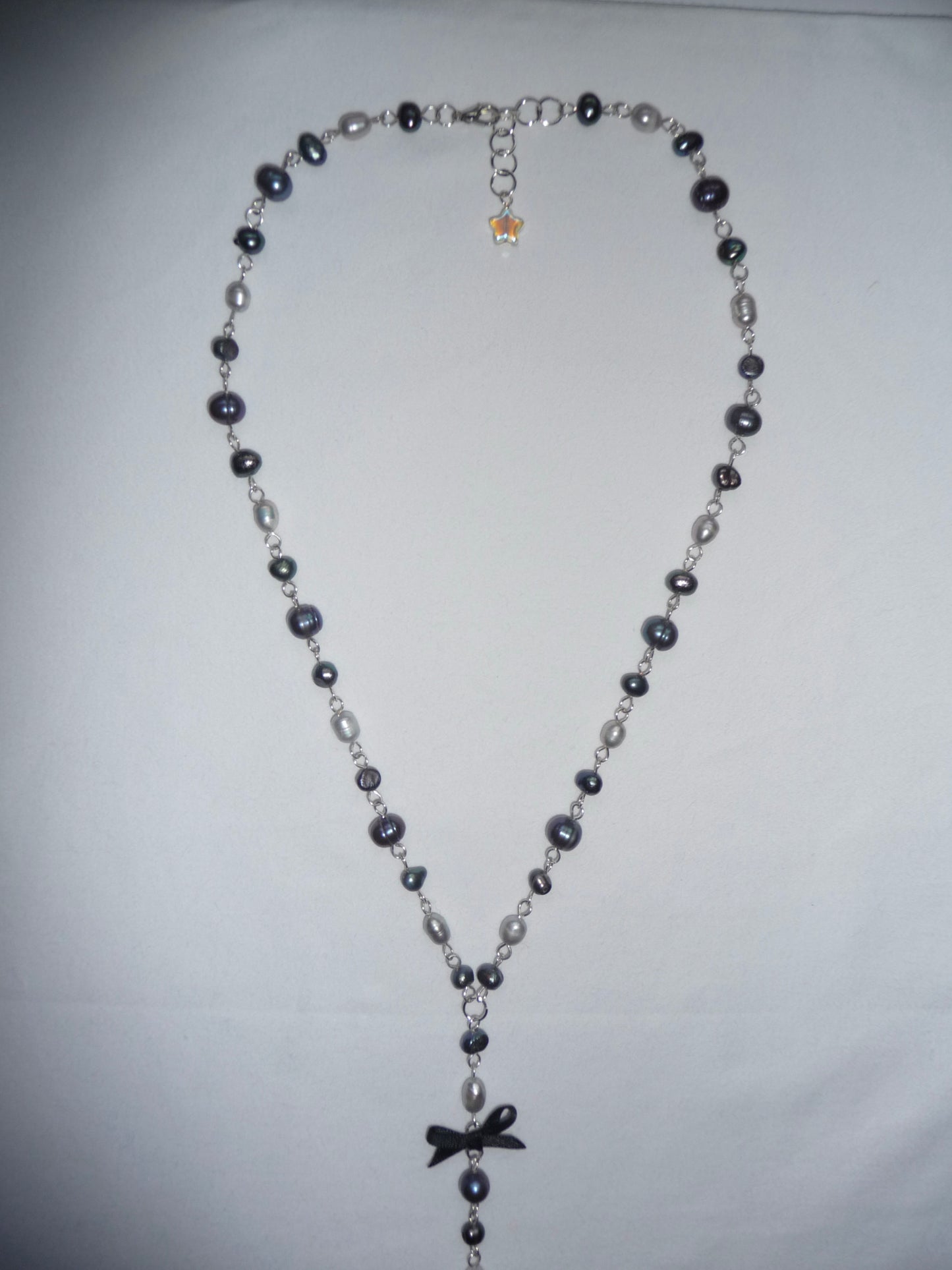 "Grunge" Rosary Necklace