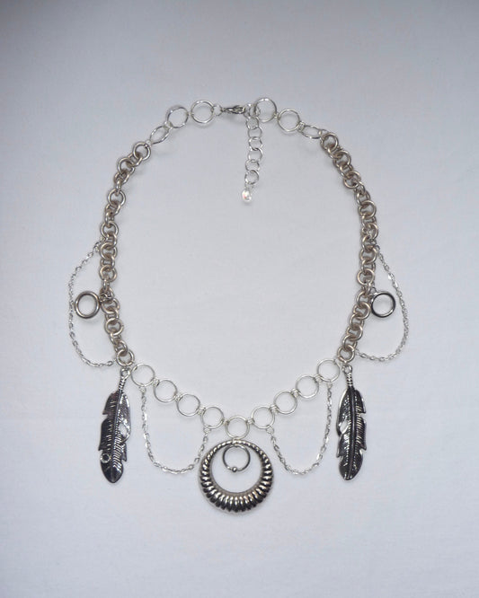 "Feathered" Necklace