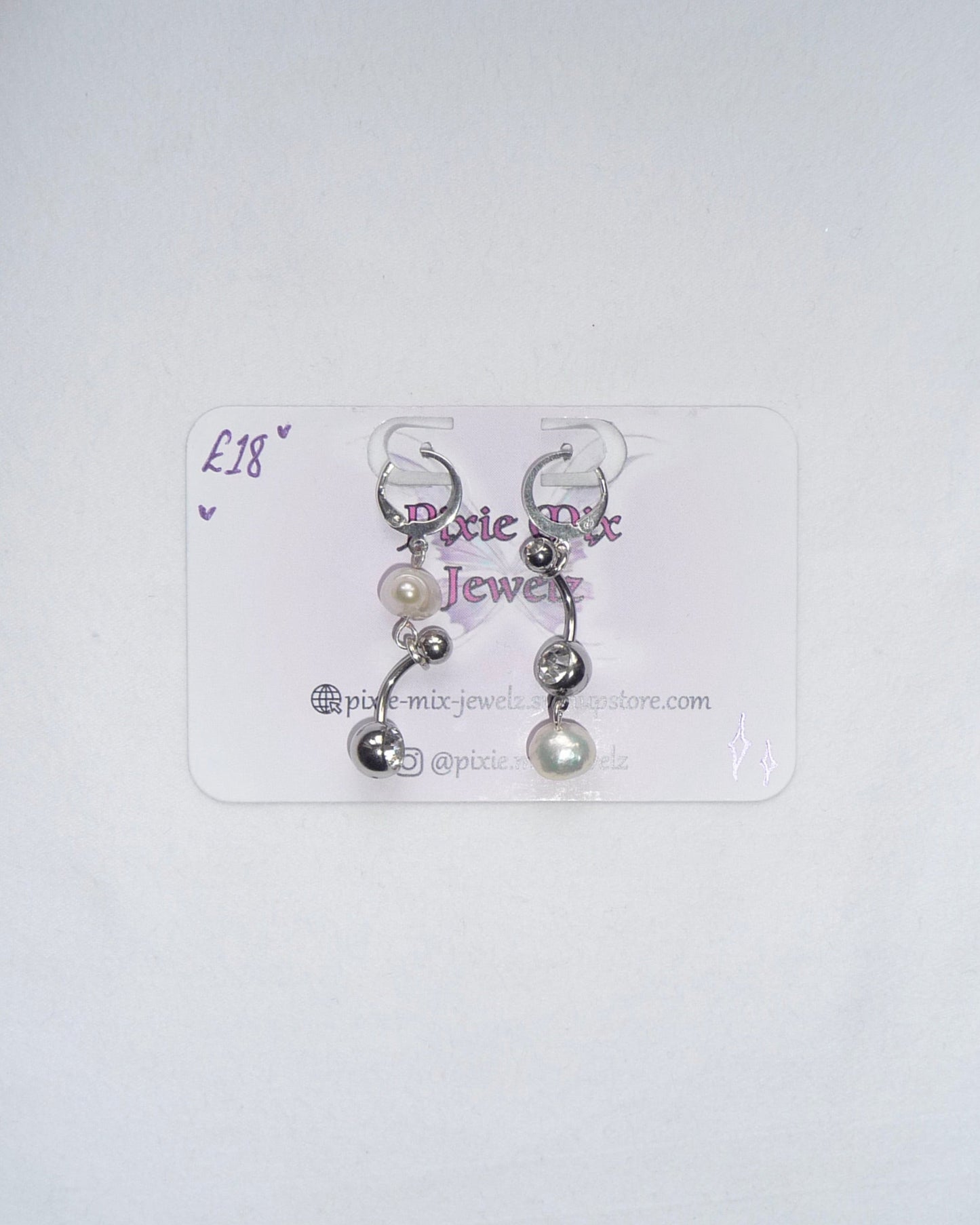 "Barred" Earrings