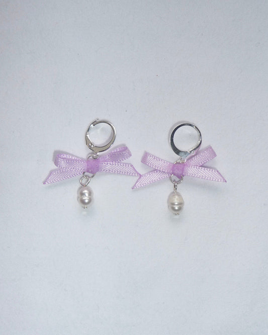 "Beau" Earrings Purple