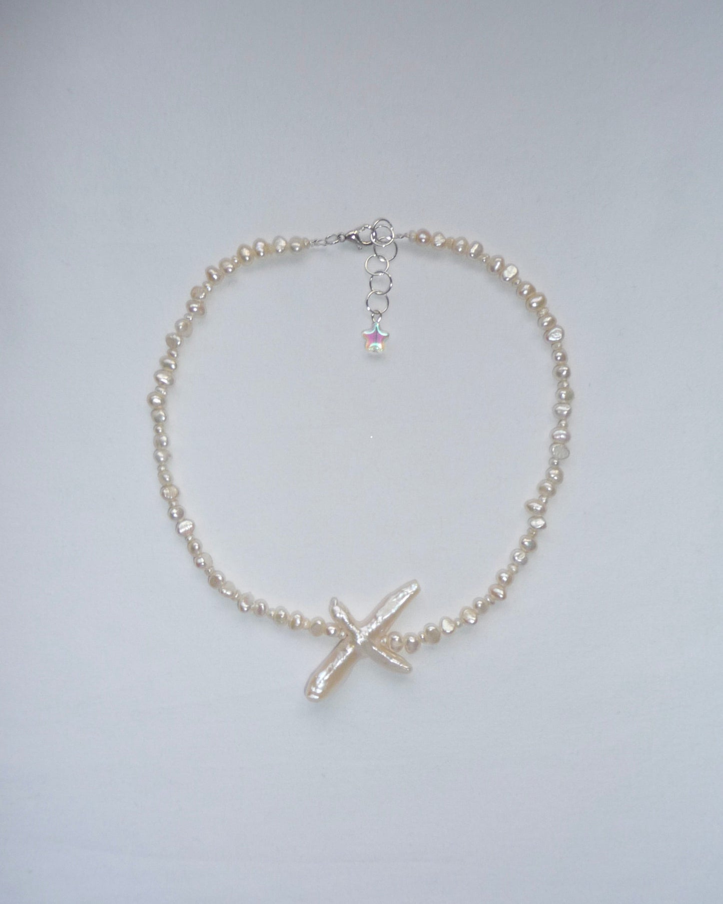 "Crossed" Choker Necklace
