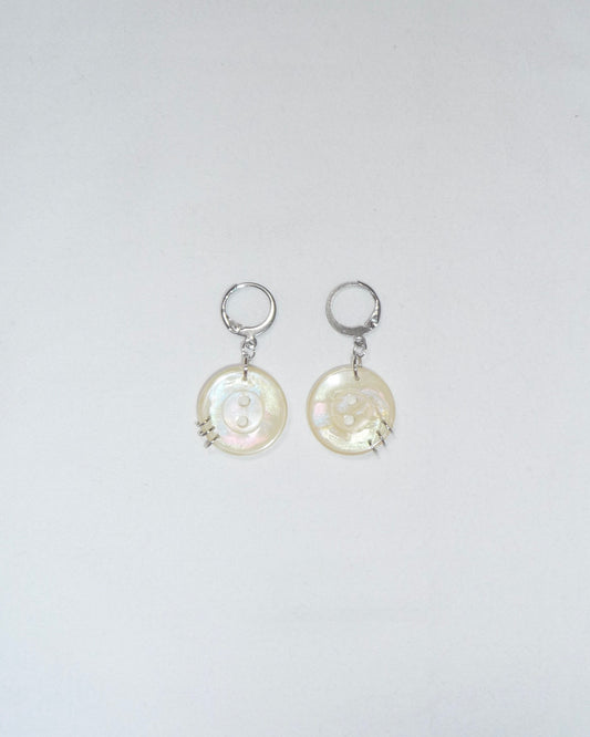 "Buttoned Up" Earrings