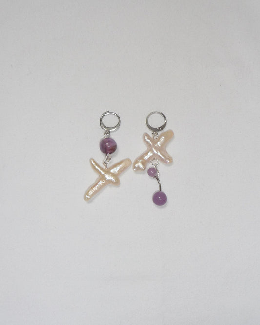 "Lilacism' Earrings